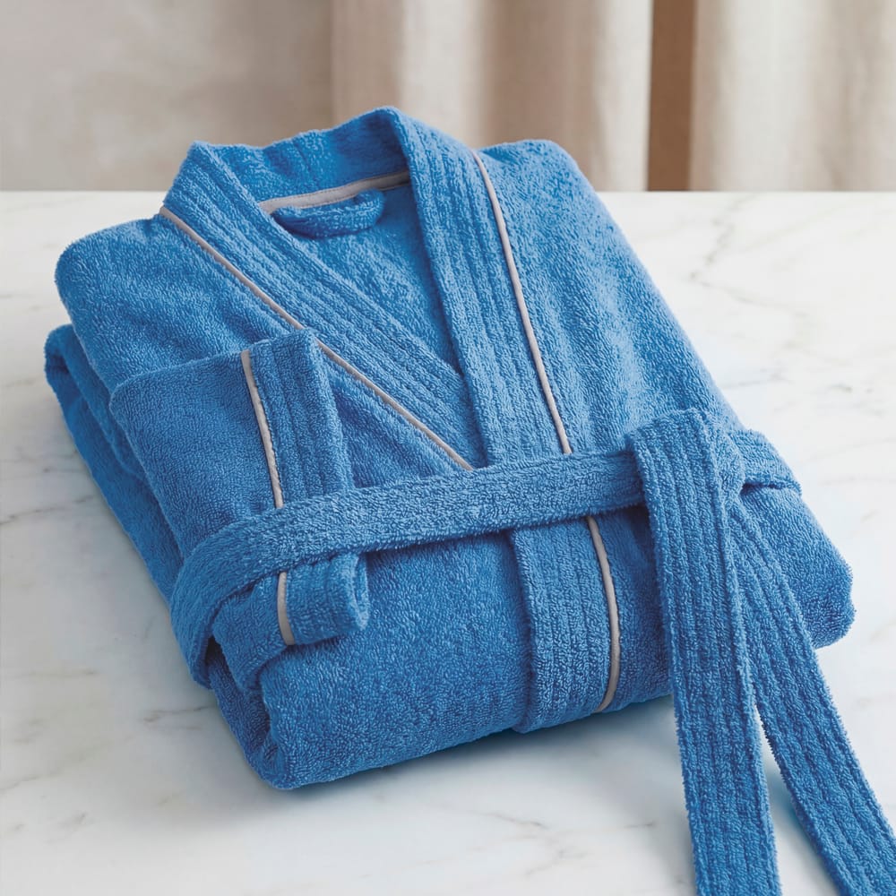 Bata De Baño Premium Azul Rey