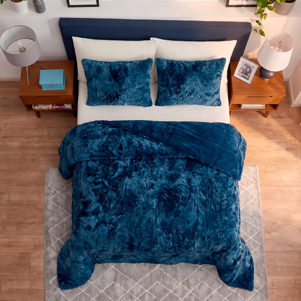 Cobertor Bison Azul