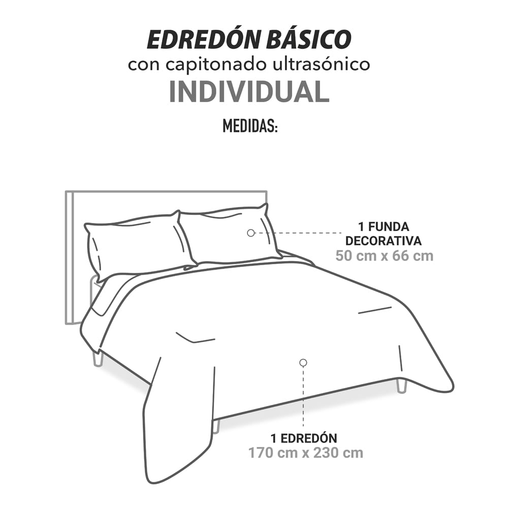 Edredon Basico Ciruela — imagen 9