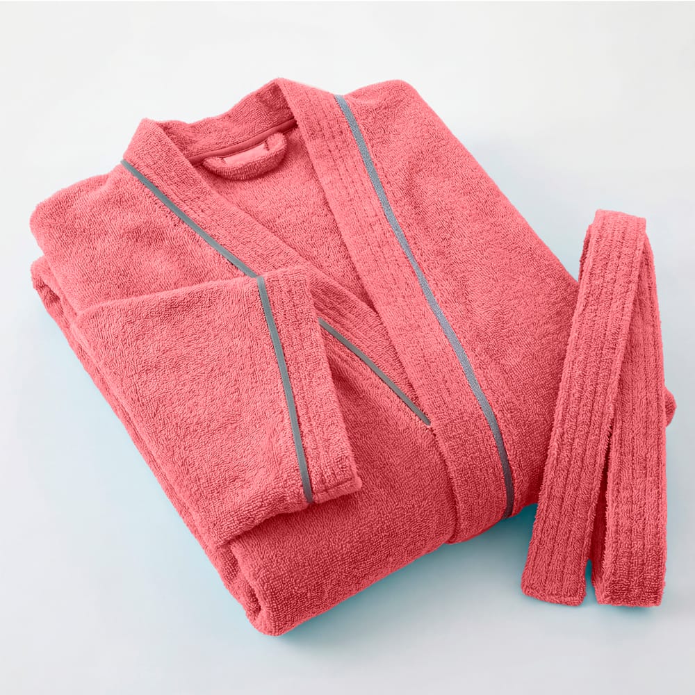 Bata De Baño Premium Coral