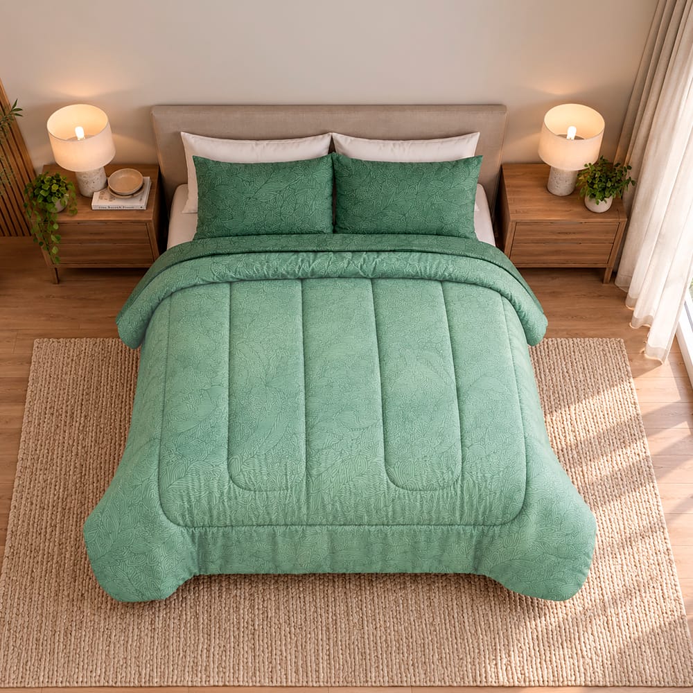 Edredon Ultrasoft Con Sabana Ficus — imagen 3