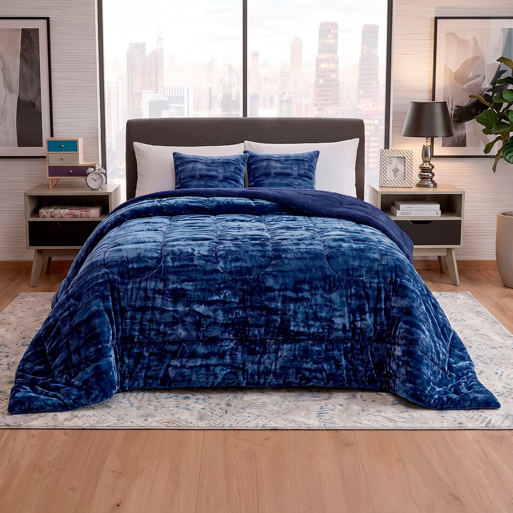 Cobertor Mink Navy