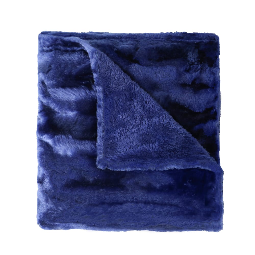 Frazada Mink Navy