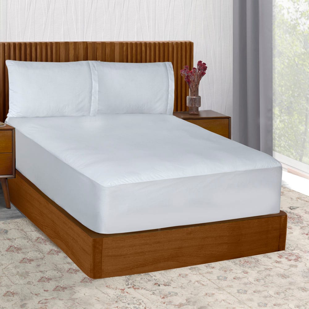 Protector Para Colchon Impermeable Cromo