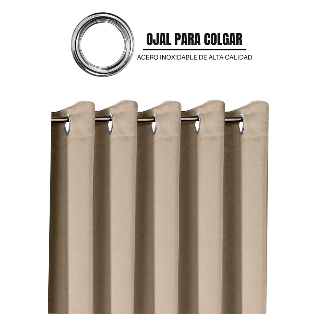 Cortina Blackout Beige