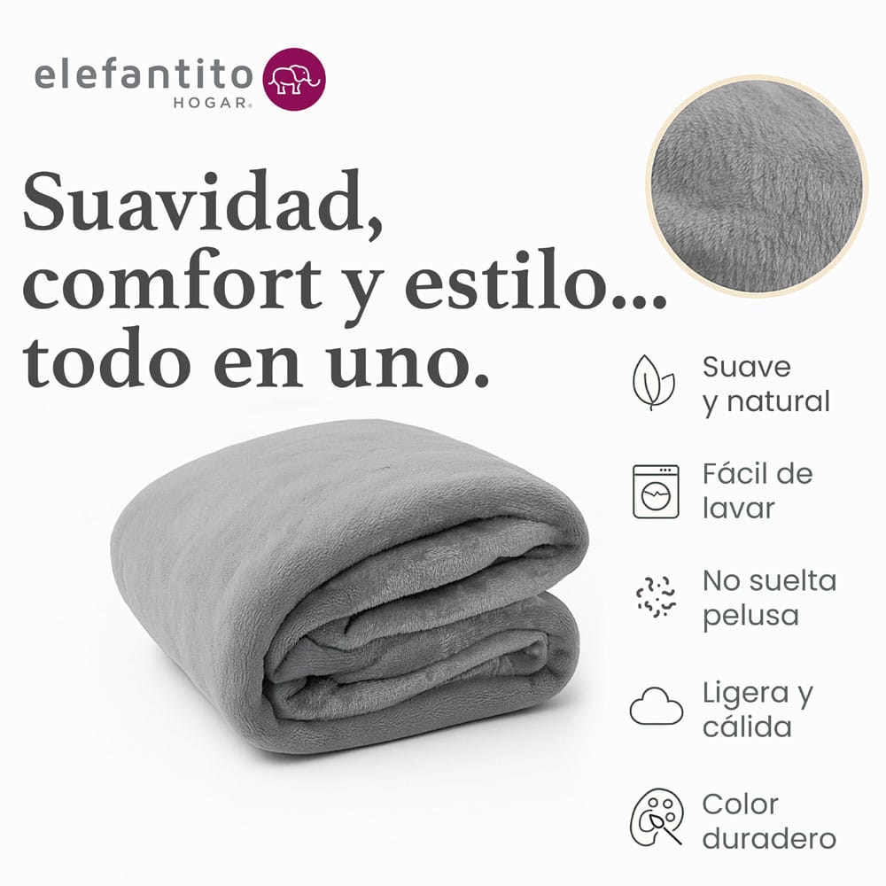 Cobertor Ligero Gris
