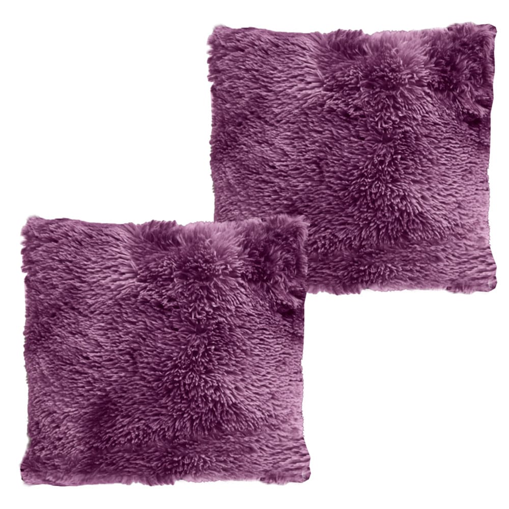 Cojín Decorativo Grizzly Malva