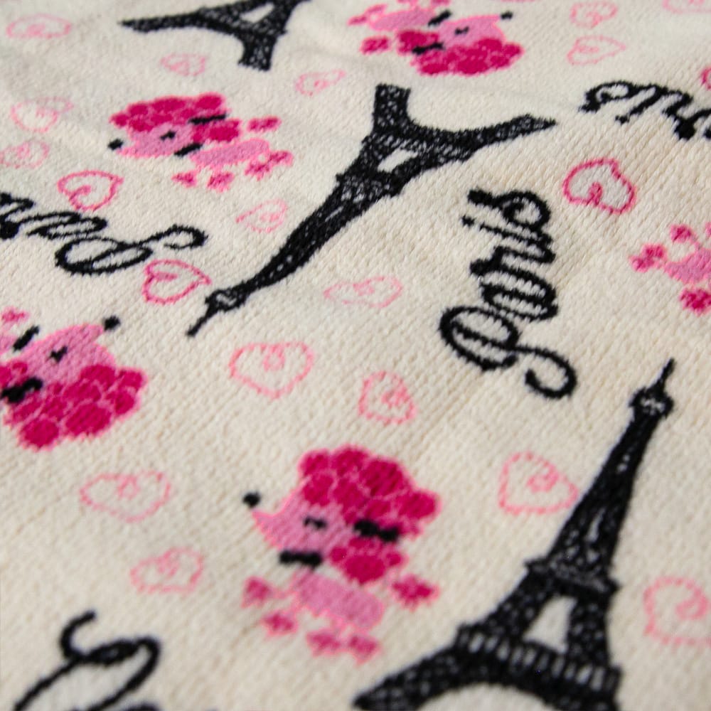 Bata Estampada Con Pantufla Paris Unitalla