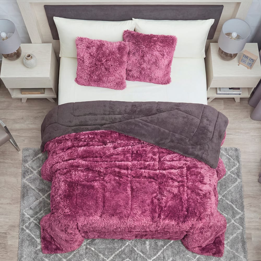 Cobertor Grizzly Malva