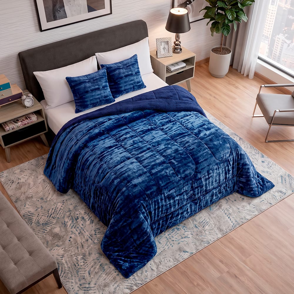 Cobertor Mink Navy