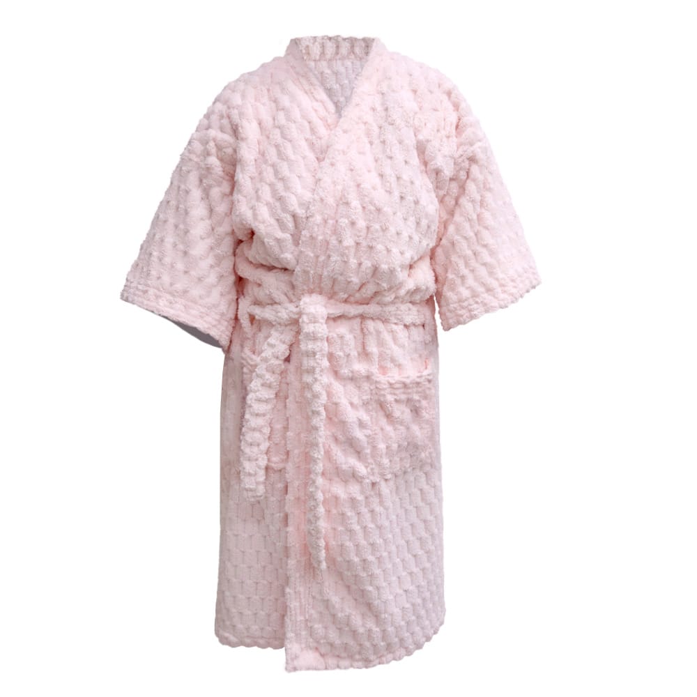 Bata Superabsorbente Tortuga Rosa Pastel
