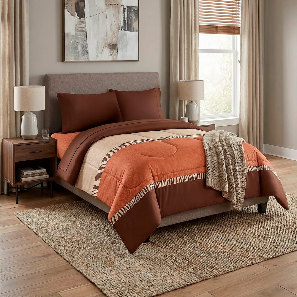 Edredon Ultrasoft Con Sabana Coralia