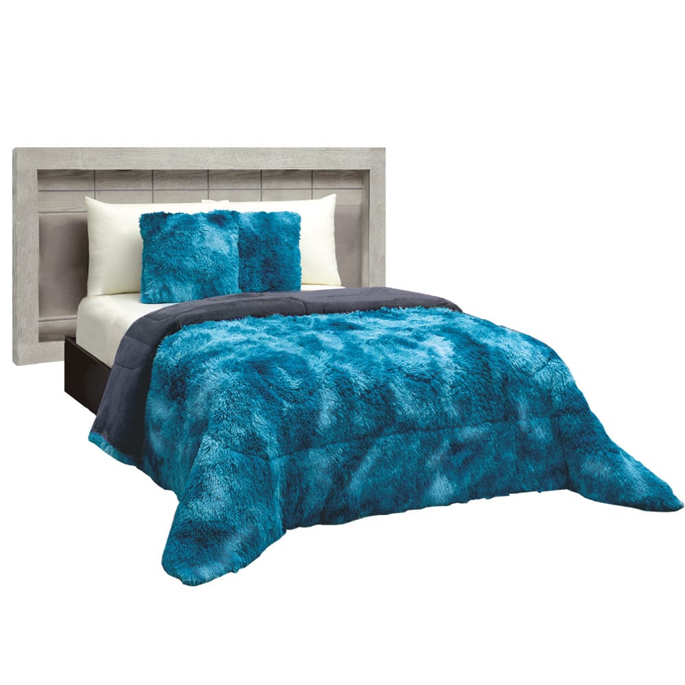 Cobertor Grizzly Azul
