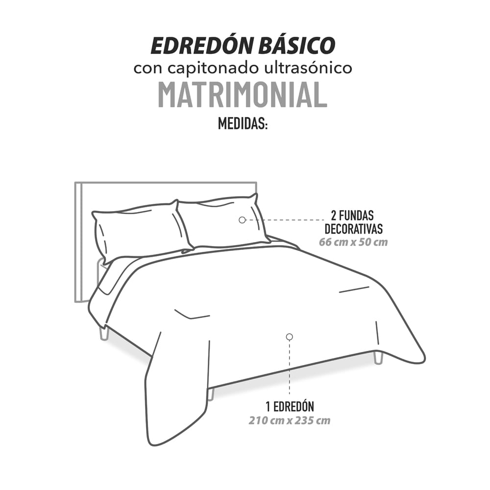 Edredón Básico Encino