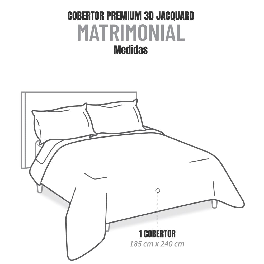 Cobertor Ligero 3d Camelis
