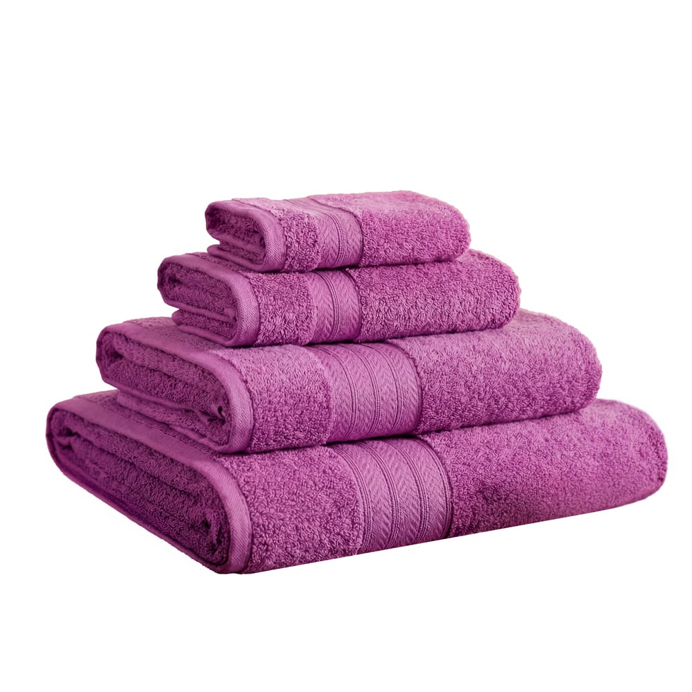 Juego De 4 Toallas Essentials Bugambilia
