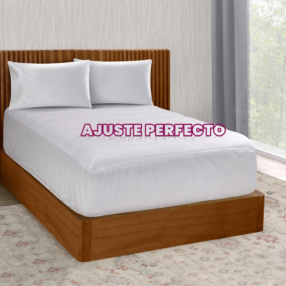 Protector Para Colchon Impermeable Omega
