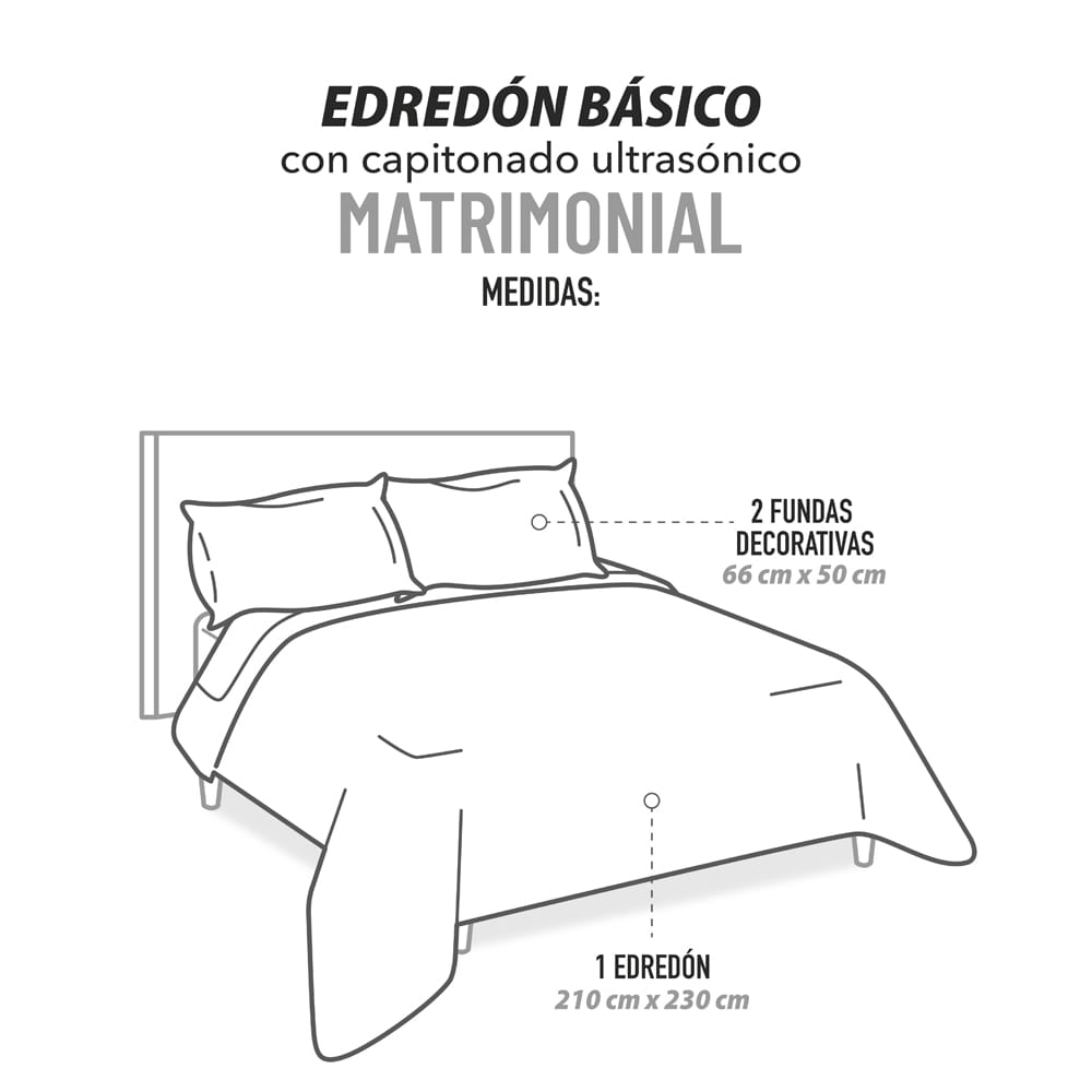 Edredon Basico Ciruela — imagen 7