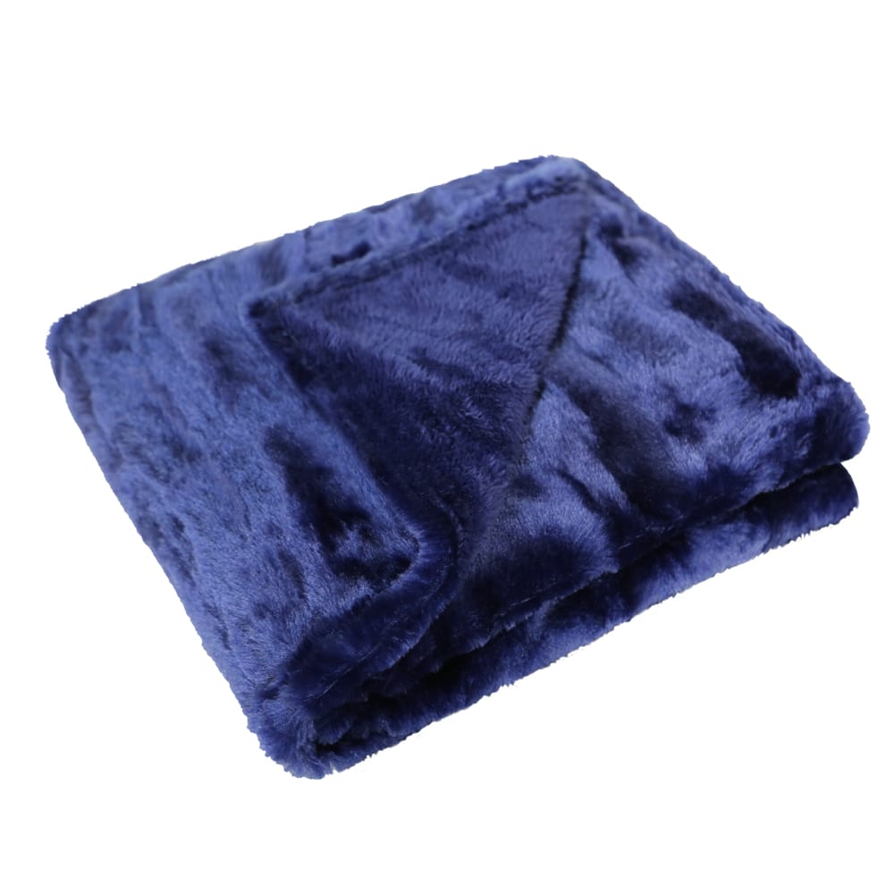 Frazada Mink Navy