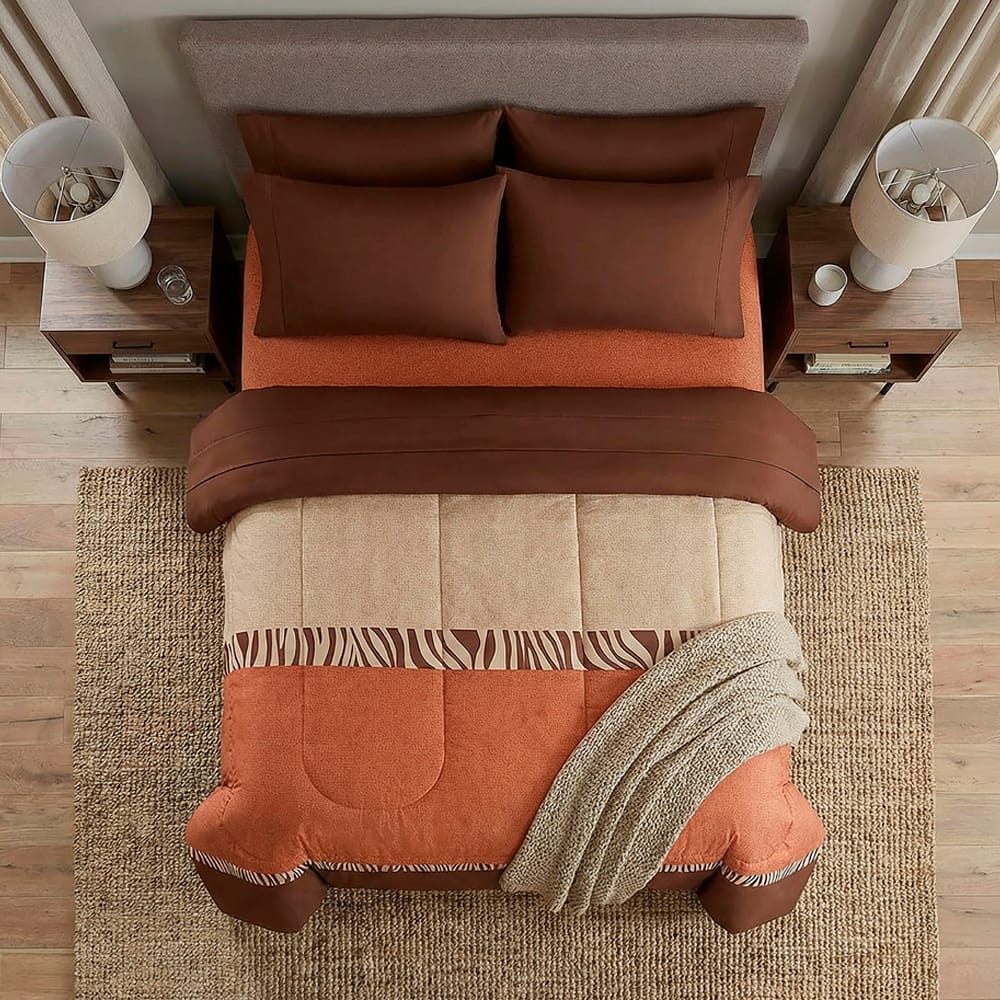 Edredon Ultrasoft Con Sabana Coralia — imagen 2