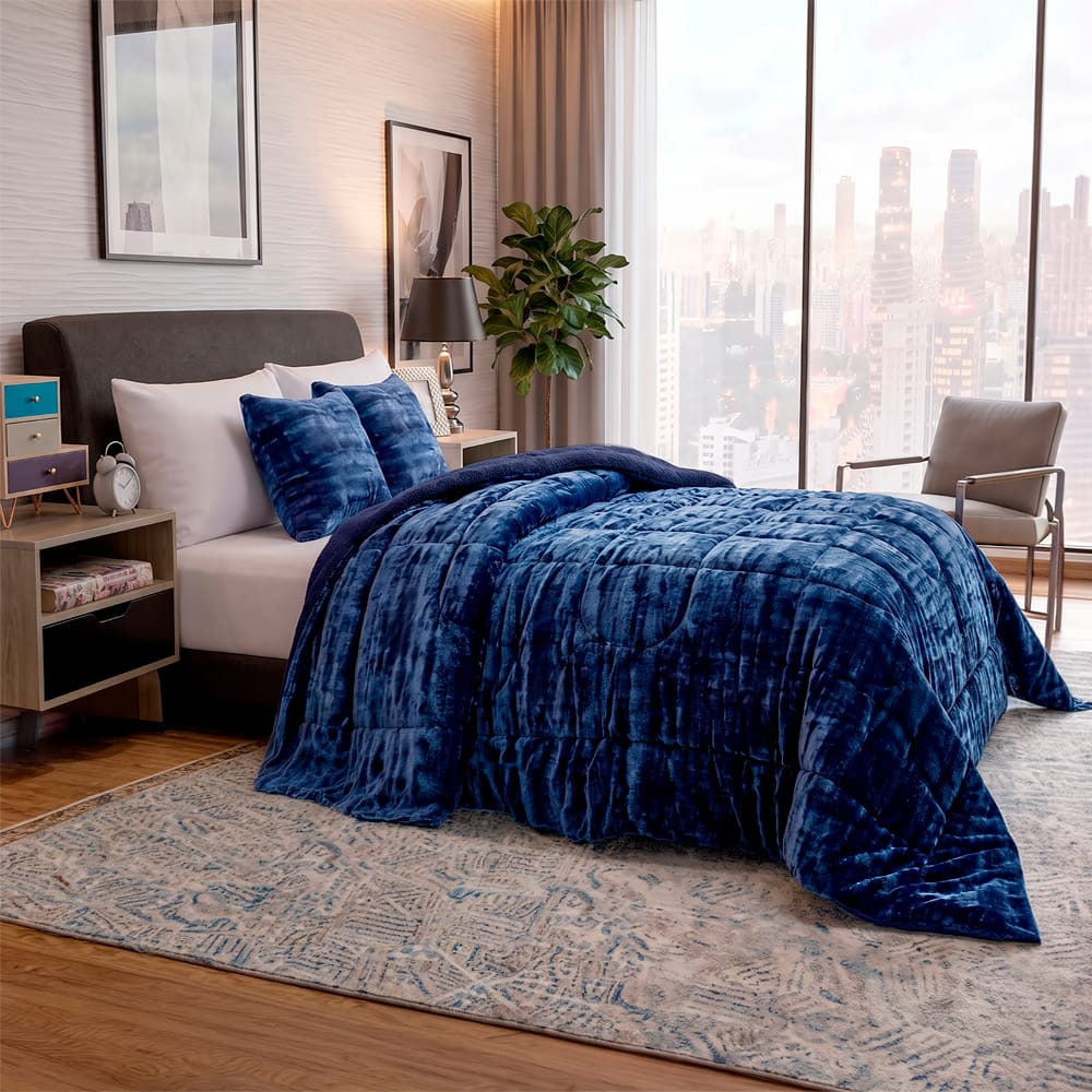 Cobertor Mink Navy