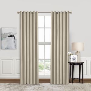 CORTINA BLACKOUT CON ARGOLLAS BEIGE