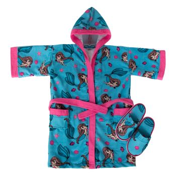 BATA INFANTIL CON PANTUFLAS SIRENA ABSORBENTE
