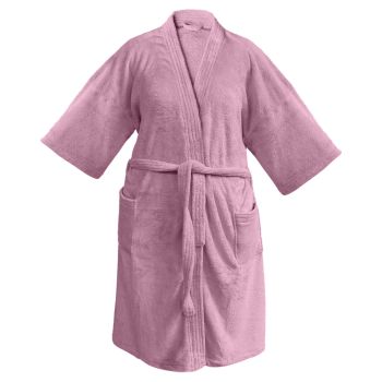 BATA SUPER ABSORBENTE UNITALLA ROSA SECADO RÁPIDO