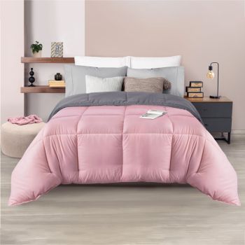 EDREDÓN DUVET KALI CON RELLENO ROSA ULTRA SUAVE