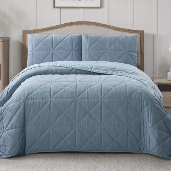 EDREDÓN DE PANA CON FUNDAS COSMOS