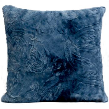 COJINES DECORATIVOS BISON AZUL