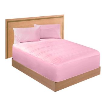 PROTECTOR DE COLCHÓN ULTRA ROSA