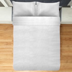 JUEGO DE SÁBANAS CONFORT BLANCO