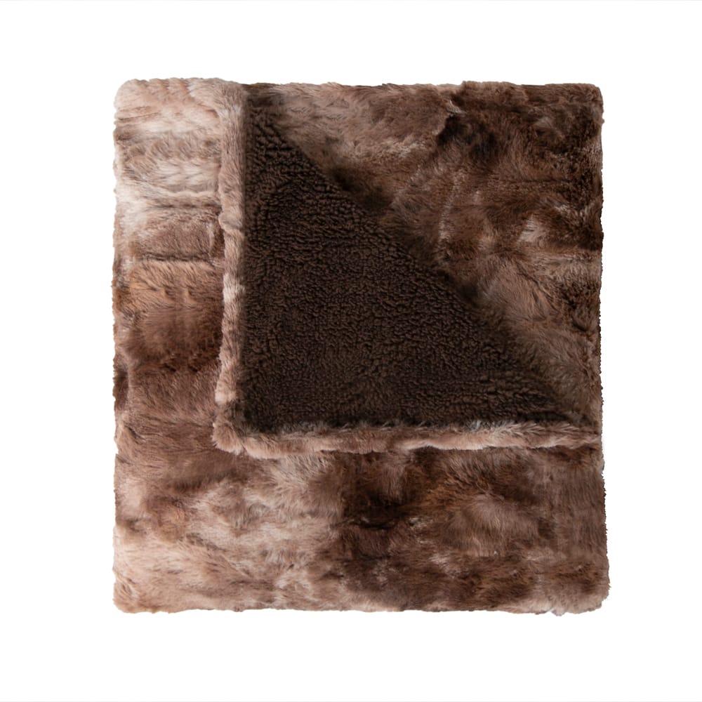 Frazada Bison Marron — imagen 3