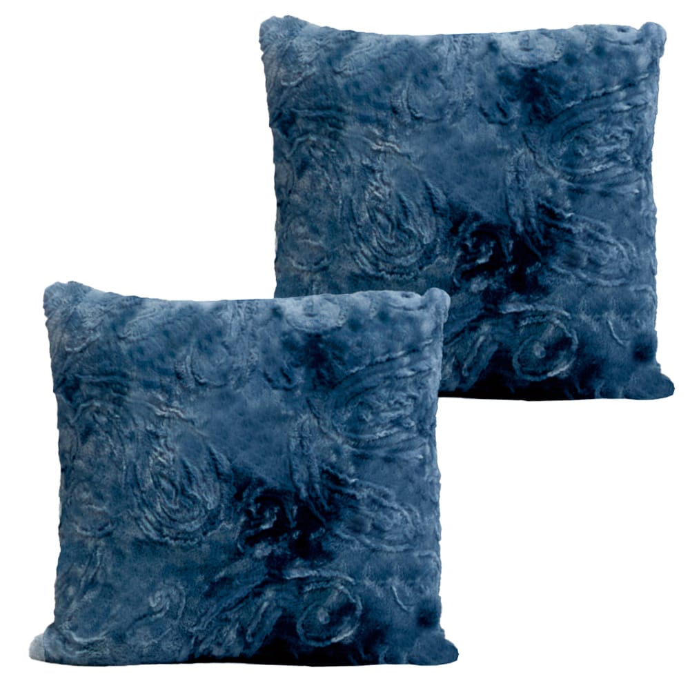 Cojin Decorativo Bison Azul