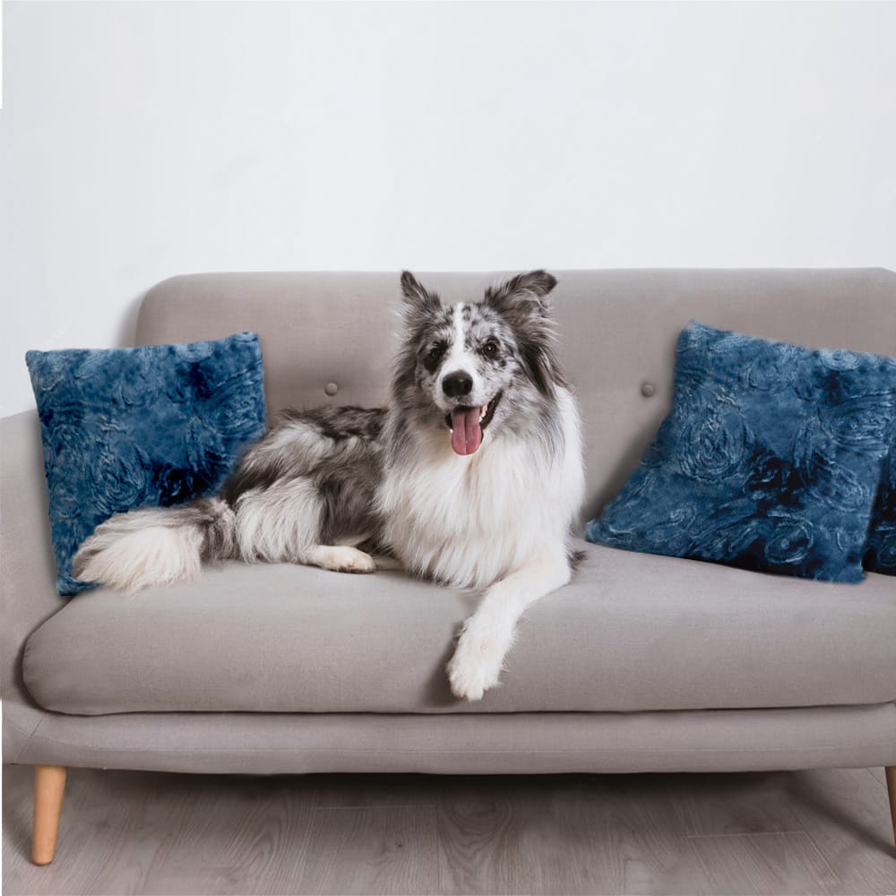 Cojin Decorativo Bison Azul — imagen 3