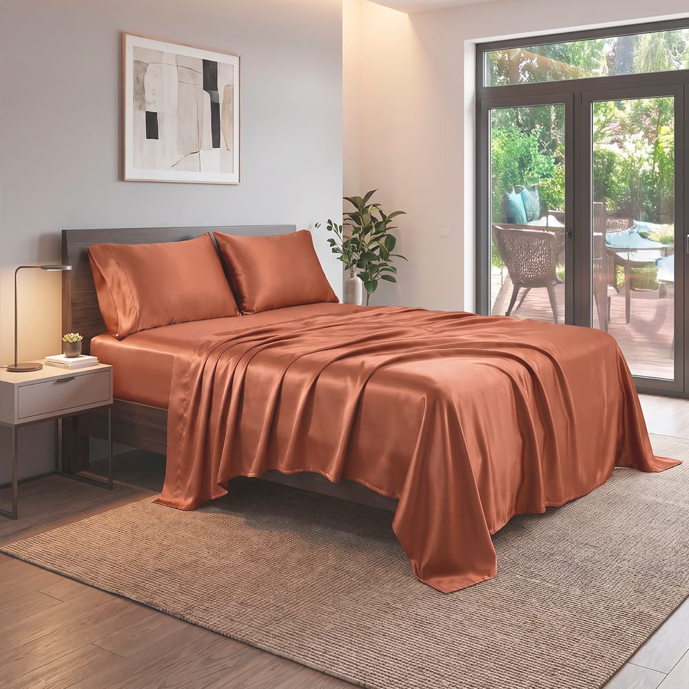 Juego De Sabanas Satin Shedron — imagen 2