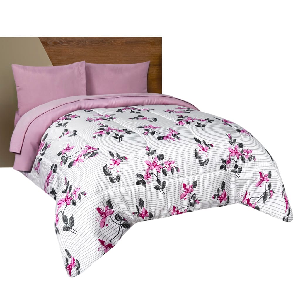 Edredon Ultrasoft Con Sabana Maranta — imagen 5