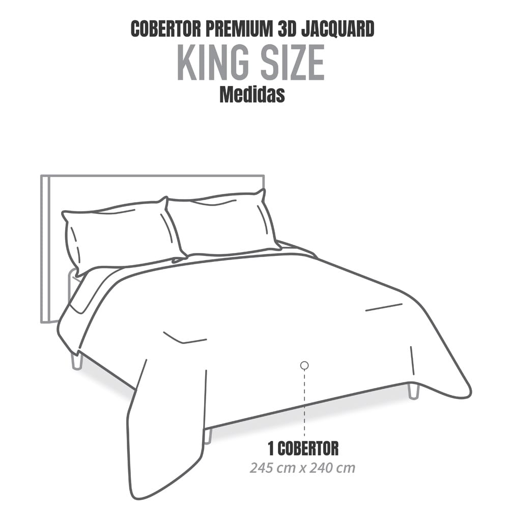 Cobertor Ligero 3d Camelis