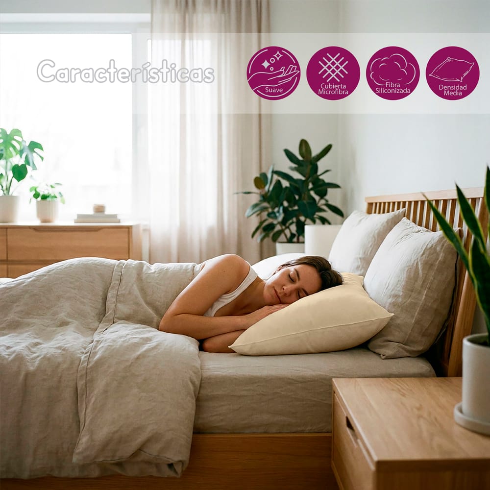 Almohada Plus Beige